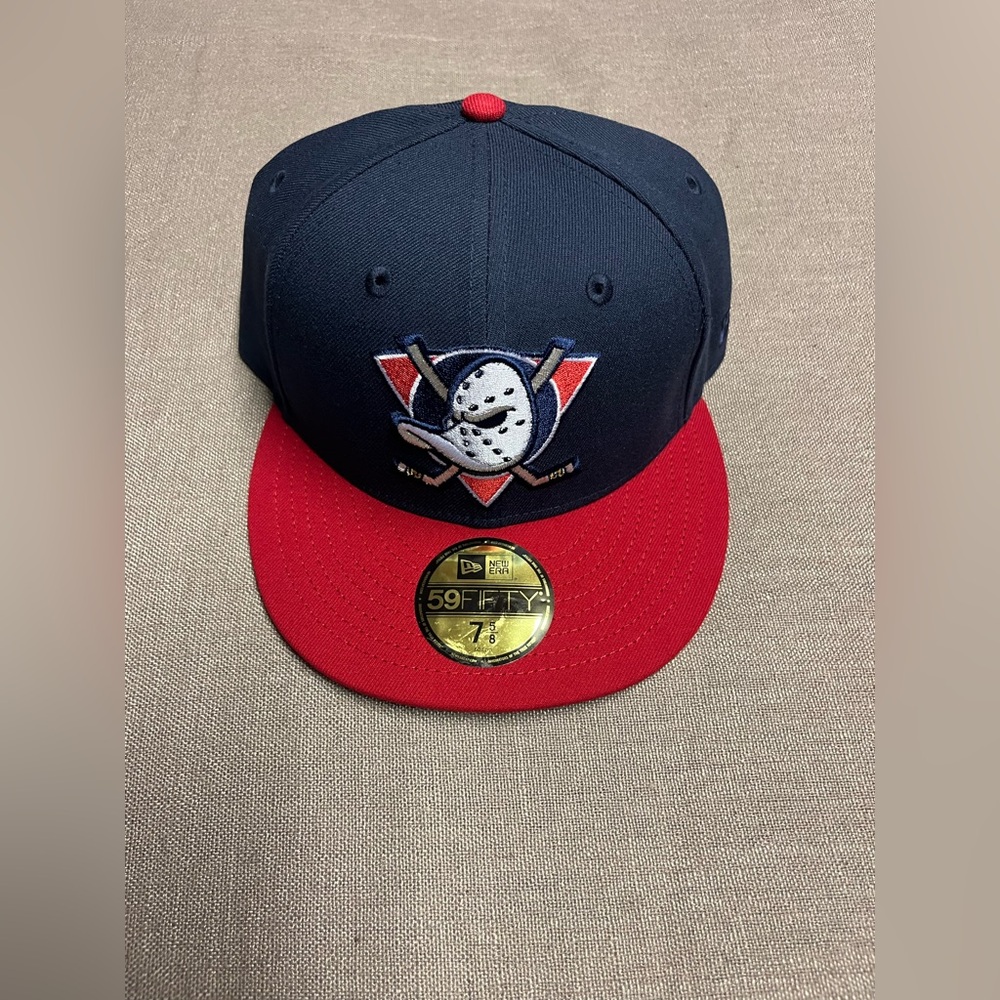NEW ERA 59FIFTY ANAHEIM DUCKS FITTED - Picture 2 of 4